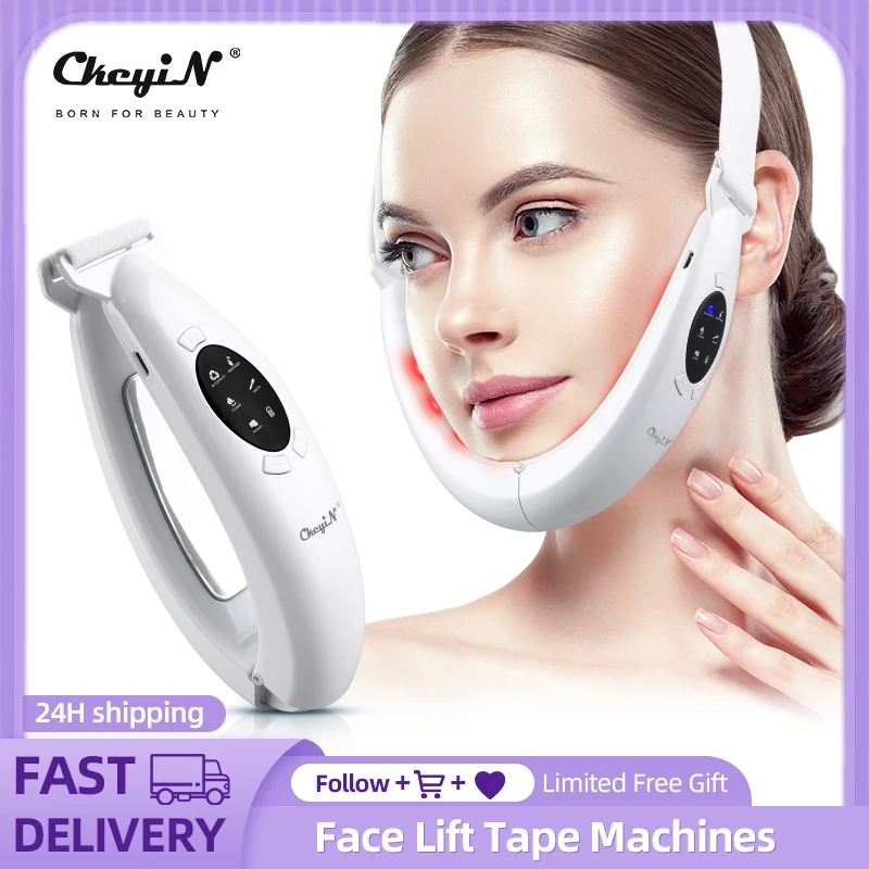 Ckeyin Face Lift Tape Machines Face Roller Vibrator Face Massage