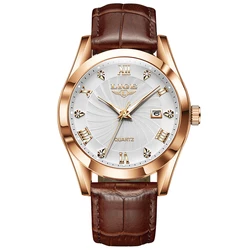 Elegant Women's Fashion Quartz Watch - 2025 Edition | Stylish Waterproof Bracelet Design (Rose gold white)