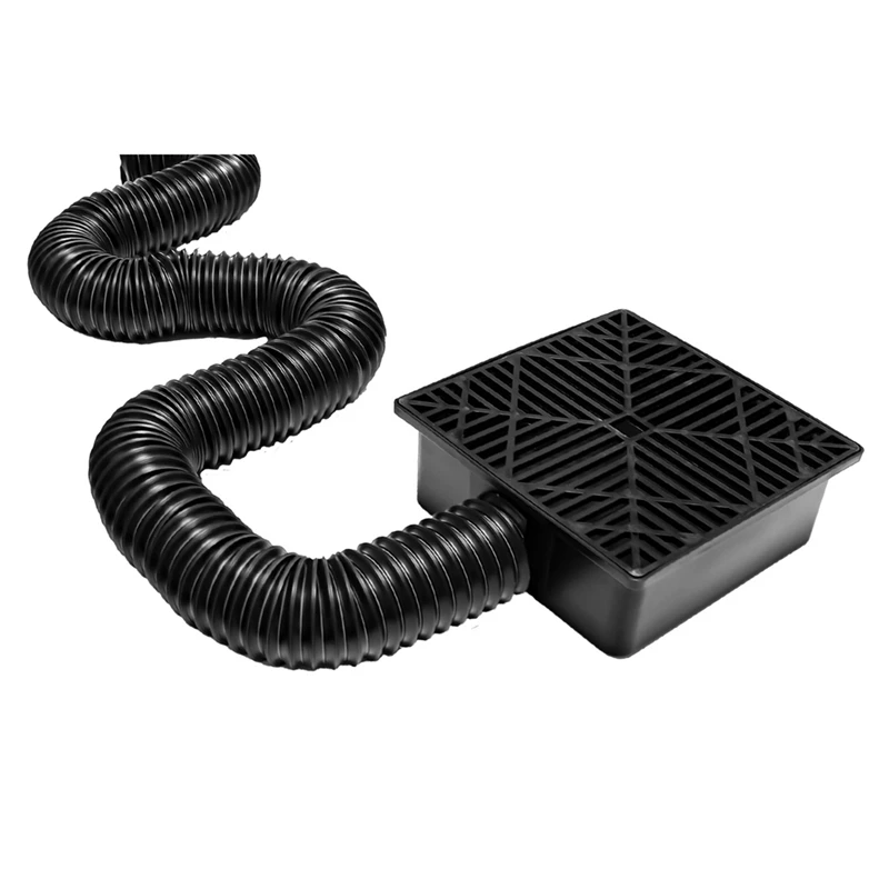 

Catch Basin Downspout Flexible Extension Storm Drain Catch Basin Drainage System Drain Adapter For Ground Lawn
