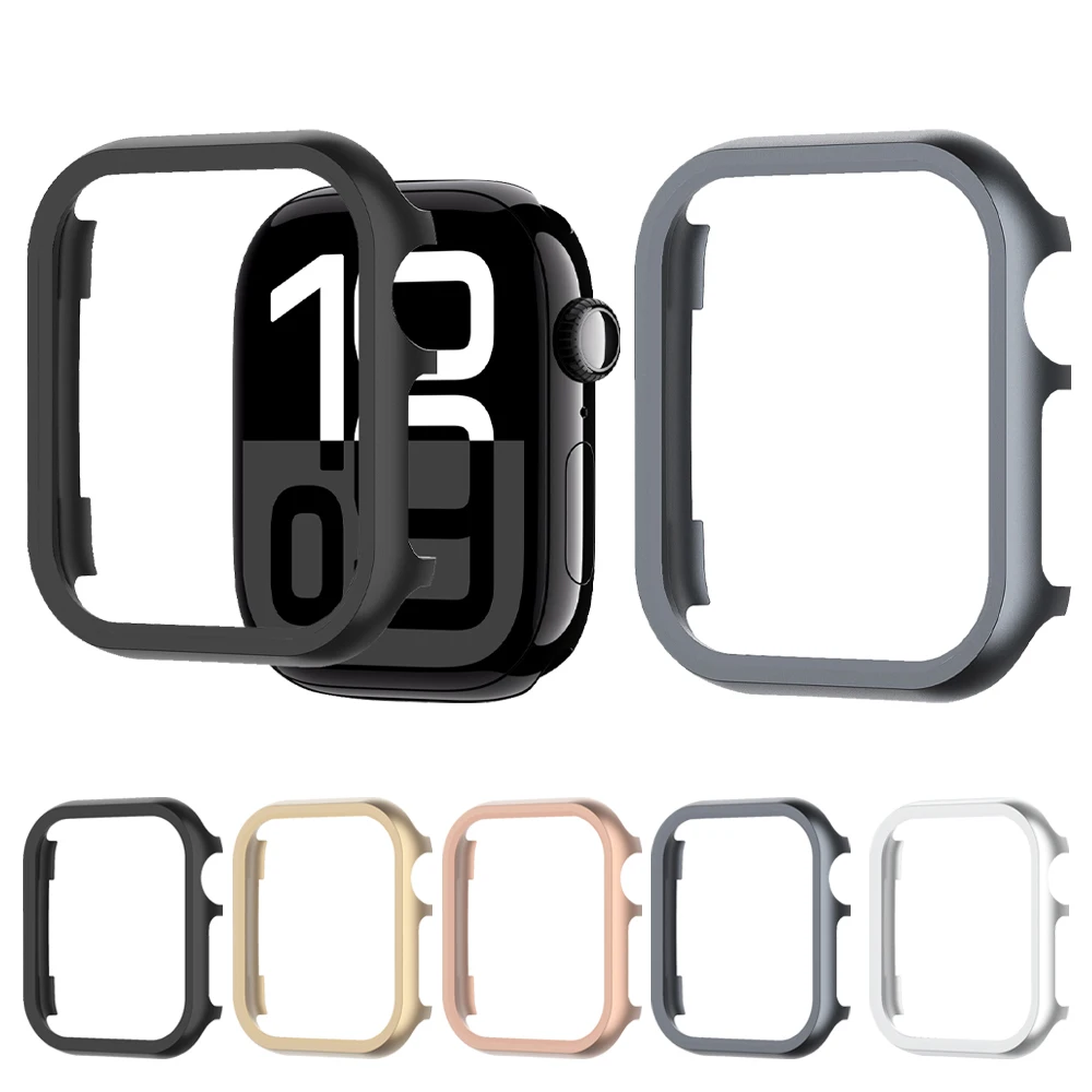 Premium Aluminium Alloy Metal Protective Watch Case - Sleek and Durable Bumper Cover
