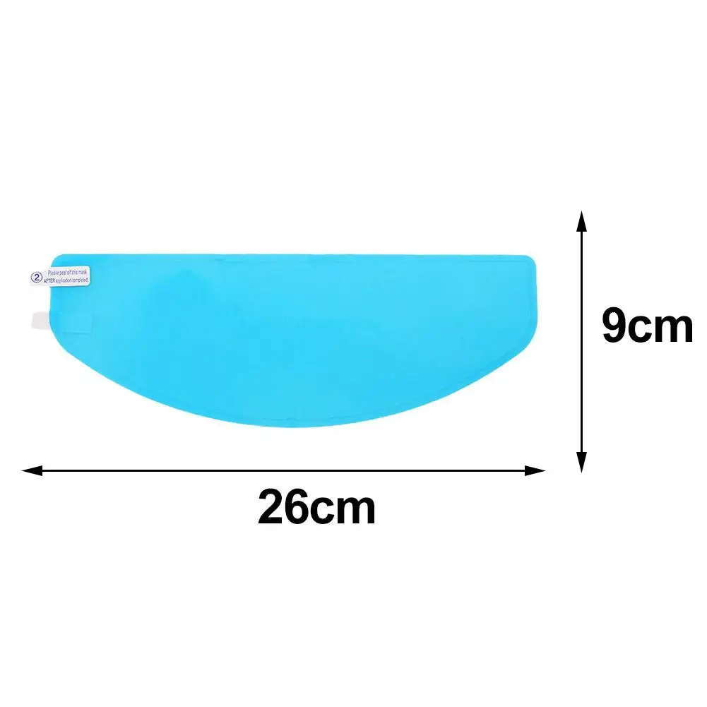 Full-frame Universal Helmet Anti-fog Patch Universal Rainproof Film Lens Sticker Riding Cap Motorcycle Helmet Sticker Films