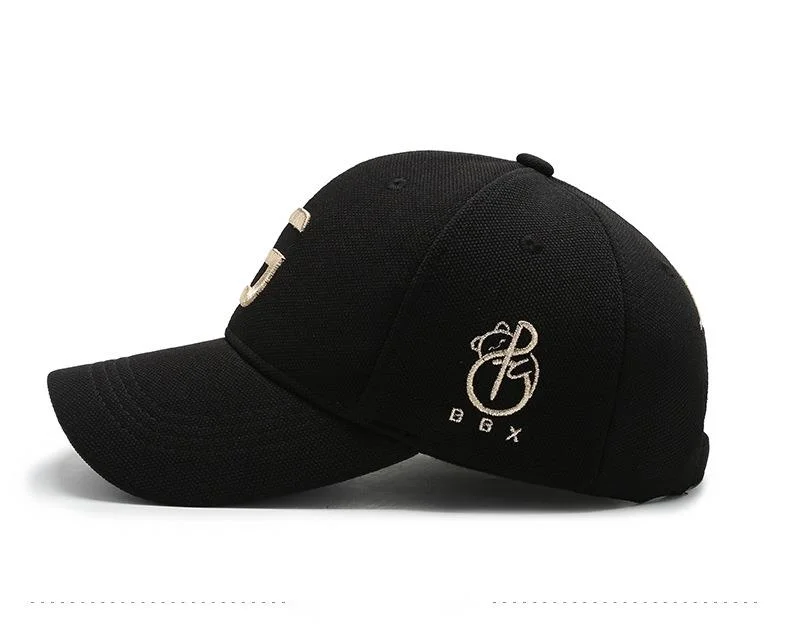 Baseball Cap Mat Gëllene Ananas-stéckerei Fir Dammen An Hären_voghion.com