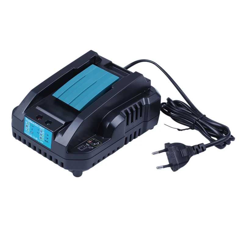 이중 리튬 이온 배터리 충전기, 4A Makita 14.4V 18V BL1830 Bl1430 DC18RC DC18RA 전동 공구용 충전 전류