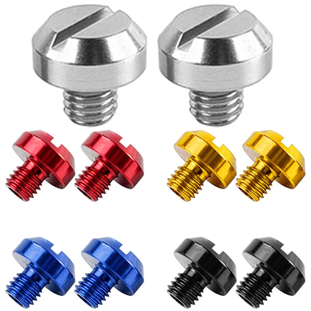 M8 M10*1.25 Motorcycle Mirror Hole Plug Screw Bolts 2PCS For Yamaha Honda Kawasaki Suzuki BMW Aprilia Ducati Universal