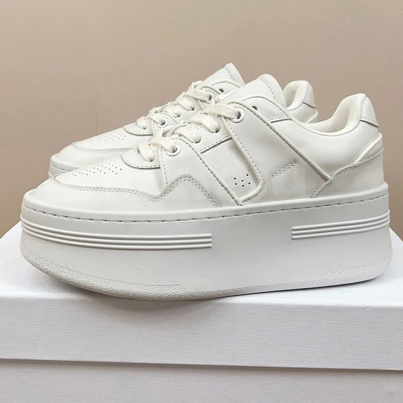 

Кроссовки женские на толстой подошве, дышащие, с круглым носком, повседневная удобная обувь, плоская подошва, весна-осень 2023