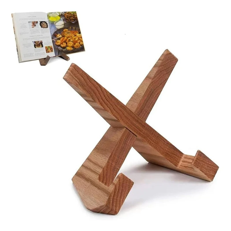 

Wood Stand Holder for Display Vintage Decorative Shelf for Photos,Record DropShip