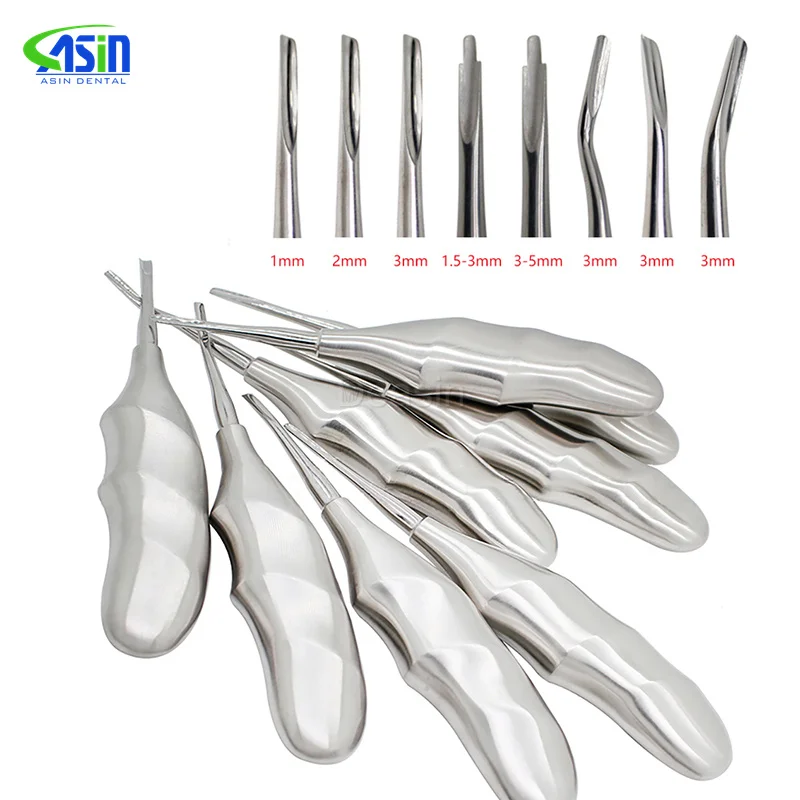 Dentistico Denti Radice Rimuovere Elevatori Dritto Ascensore Set Di 5 Dentistico Denti Radice Rimuovere Elevatori Dritto Ascensore Set Di 5