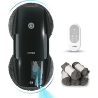 FMART T9 Pro Window Cleaning Robot - 3800PA, Ultrasonic Water Spray, AI Path Planning, AI Edge Detection Window Cleaner Robot 1