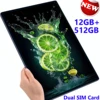 Nenmone Tab40 10.95 inch 2K Tablet Android 14 12GB RAM 512GB ROM T616 octa-core 8000mAh 18W Fast Charging 4G VoLTE GPS Tablets 1