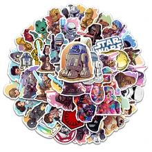 

10/30/50 Pcs Disney Stickers Star Wars Stickers Laptop Guitar Skateboard Luggage Cars Waterproof PVC Decals Kids Toys Gifts