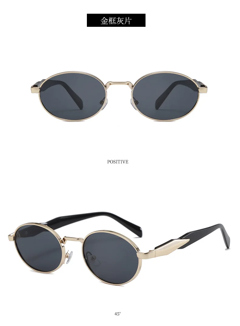 Luxury Brand Sunglasses for Men and Women Unisex Fashion Sun Glasses Oval Unisex Stylish Eyewear Shades Round Sunglasses
