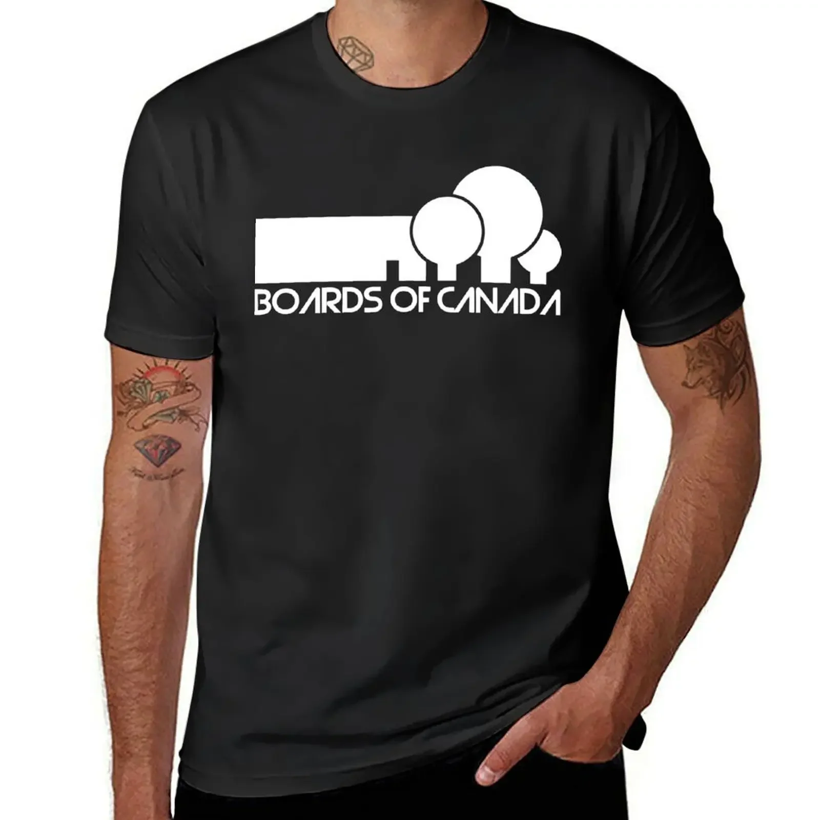 

Boards of Canada den Essential T-shirt customs hippie clothes men t shirt