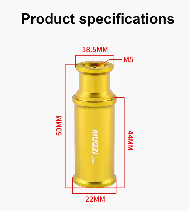 Fahrrad M5 Naben-Schnellspanner Rücklicht-Halterung Nachtfahrlampen-Halterung MTB Rennrad-Lichthalterung Fahrradzubehör – Detail 2