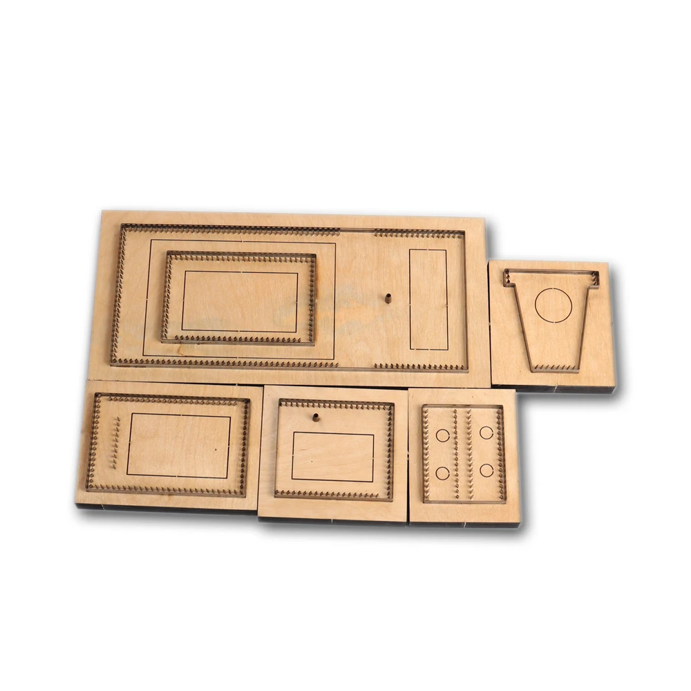 DIY 가죽 공예 지퍼 지갑 카드 홀더 동전 가방 절단 다이, 나이프 금형 금속 스틸 블레이드 7.5x11x1.5cm