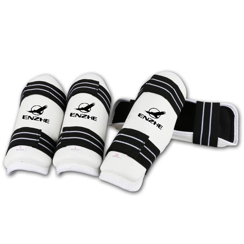 Espinilleras de brazo de Taekwondo, protector de kick boxing, polainas de boxeo de Karate, protección de tobillo para MMA, Muay thai, espinilleras - Imagen 5