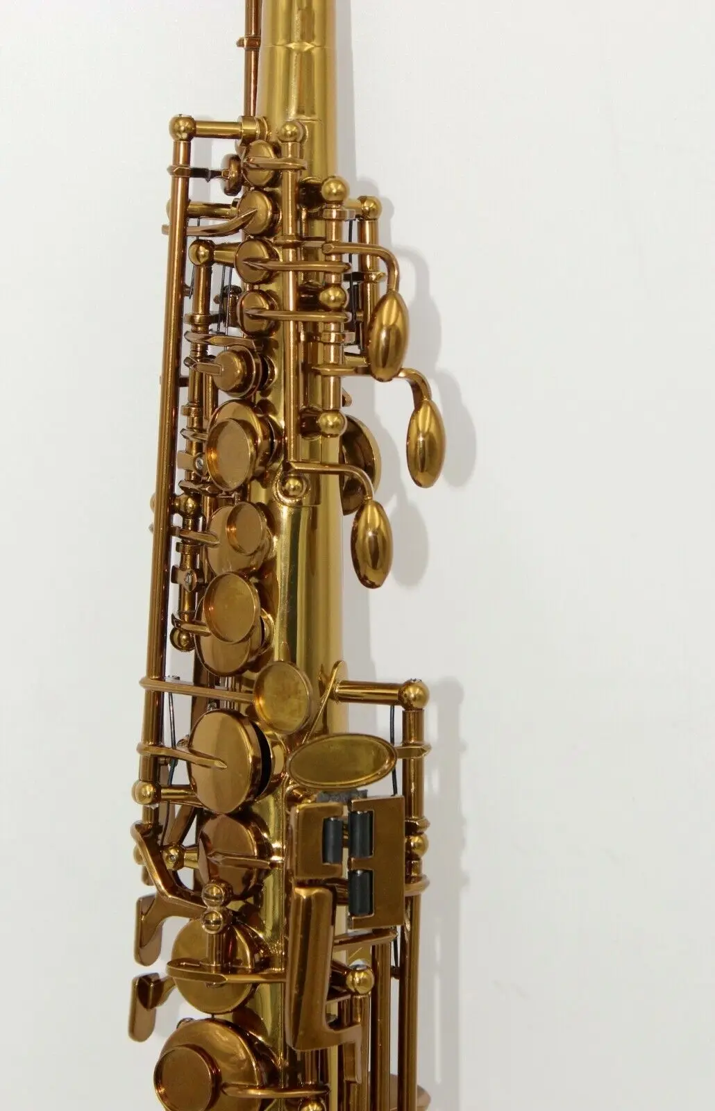Eastern Music cognac Mark VI straight soprano saxophone sax soprano with case
