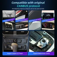 Android 14 8+128 Go CarPlay pour Audi Q7 4L 2005-2015 MMI 2G 3G GPS Lecteur multimédia de voiture Navigation Autoradio Stéréo DSP WIFI 6