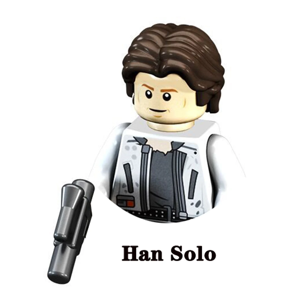 Hoth Rebel Alliance Troopers Rodian Duros Building Blocks Resistance Han Solo Leia Chewbacca Bricks Cassian Andor Figure Kid Toy