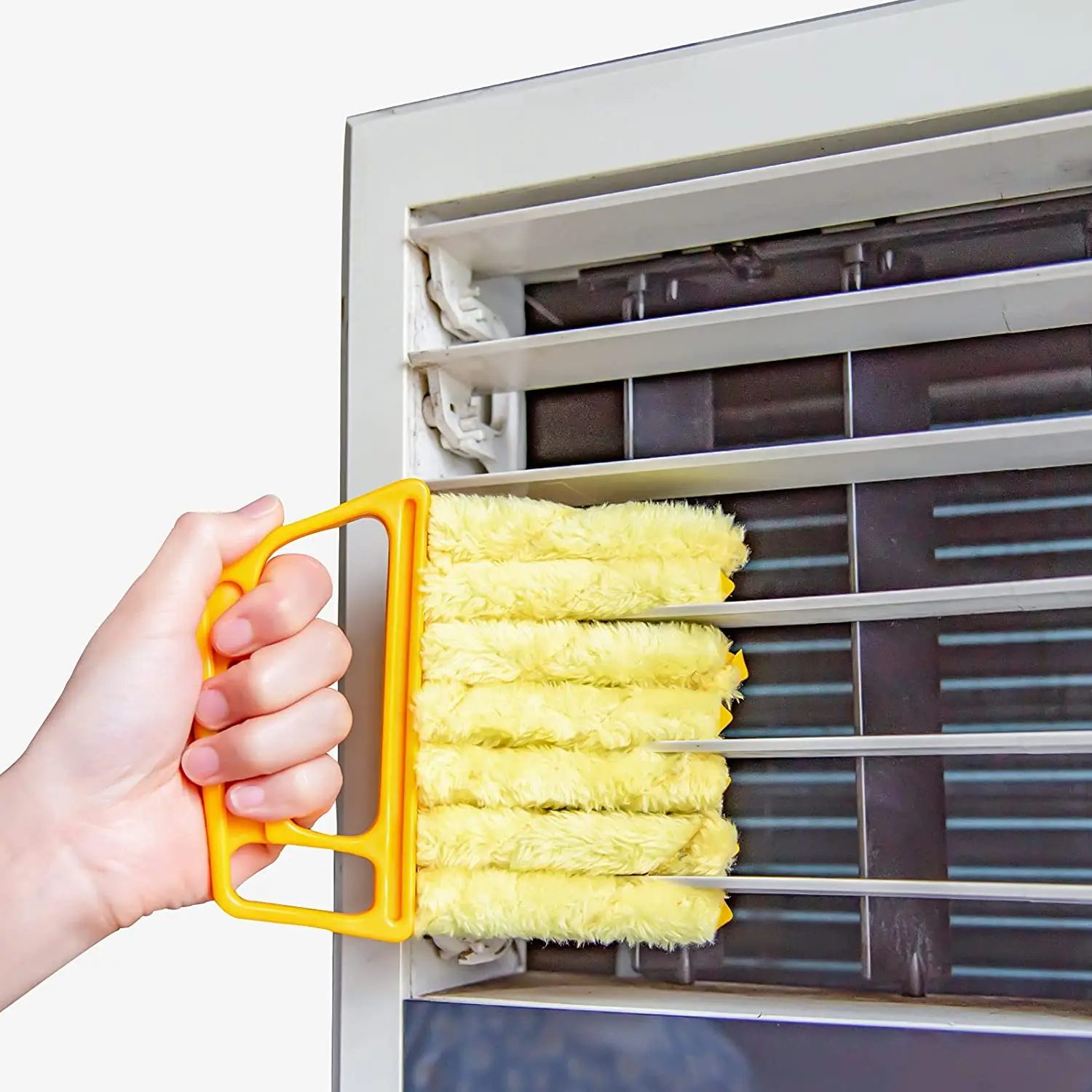 

Microfiber Window Cleaning Brush, Air Conditioner Duster Cleaner, Washable Dust Cleaner, Useful Blind Blade Cleaning Cloth