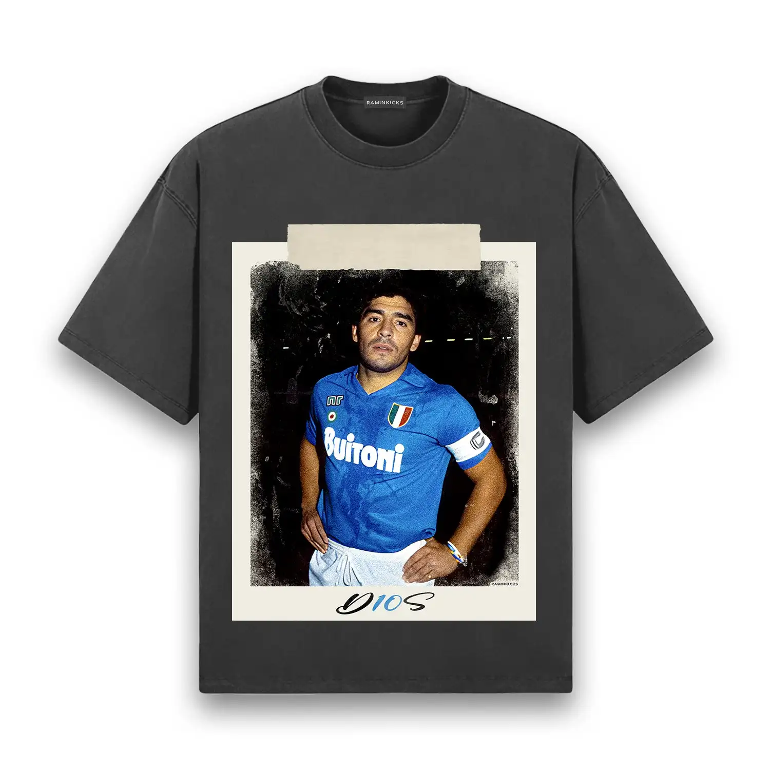 SOPH. × DAZN MARADONA THE FALL TEE Supreme Maradona Tee Black – Funky Insole