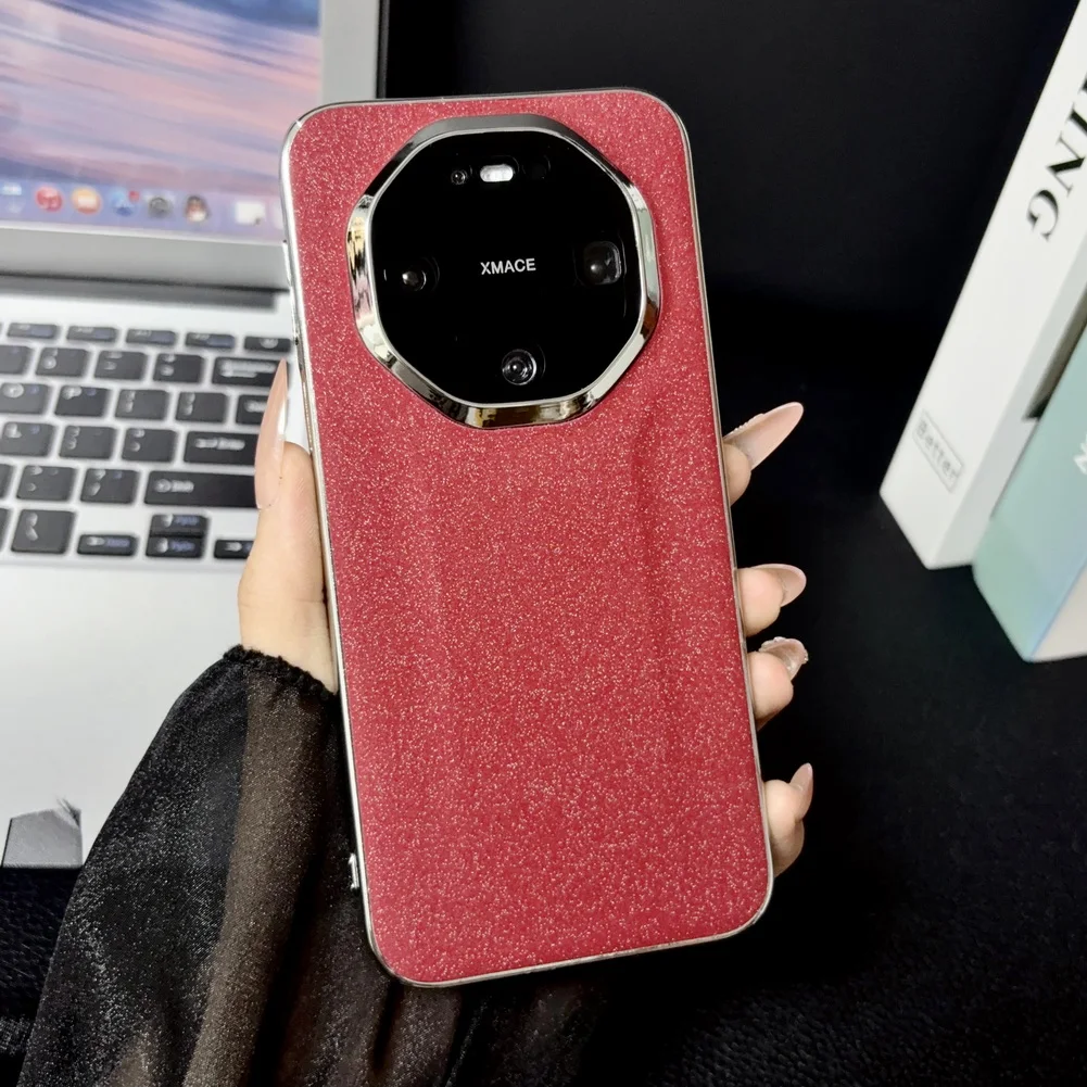 Luxury Glitter Shockproof Phone Case with Raised Camera Guard