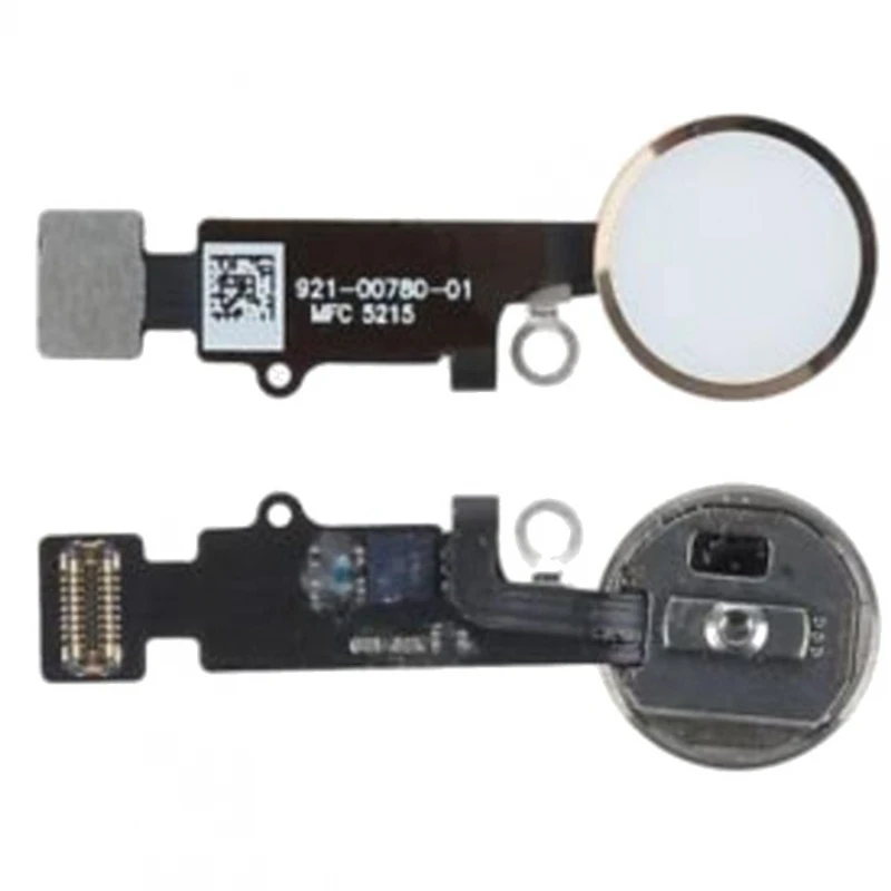 Pulsante Home Iphone 7 / 7 +/8/8 Plus/Se 2020 Flex (Senza Funzioni) Menu Gold # Apple Iphone 7 (A1778, A1660, A1780, A1779, A1853, A1866) # Apple Ipho