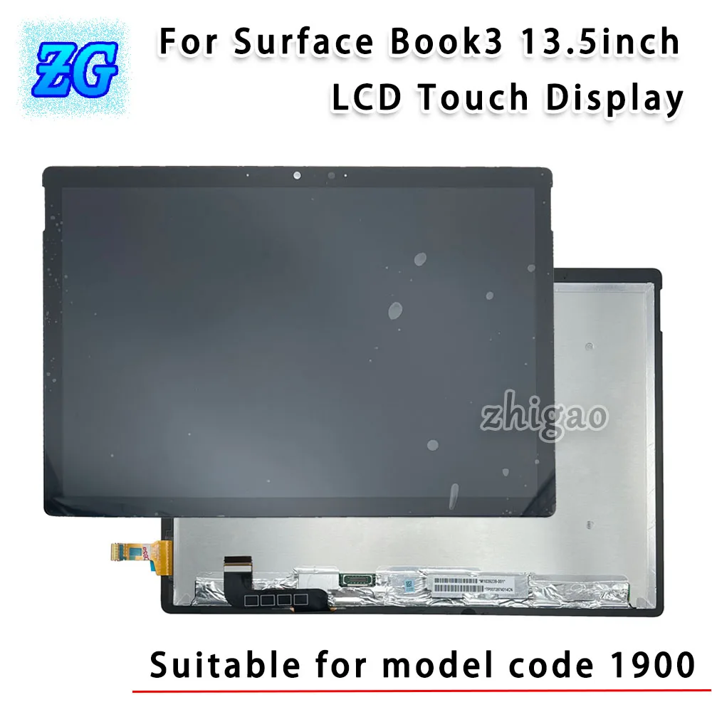 Utilizzare Per Microsoft Surface Book3 1900 Display Lcd Touch Screen 13.5 "Screen Assembly
