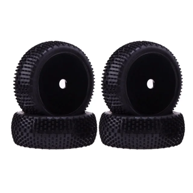 4pcs 116mm 1/8 RC Off-Road Buggy Tires Wheel 17mm Hex For
