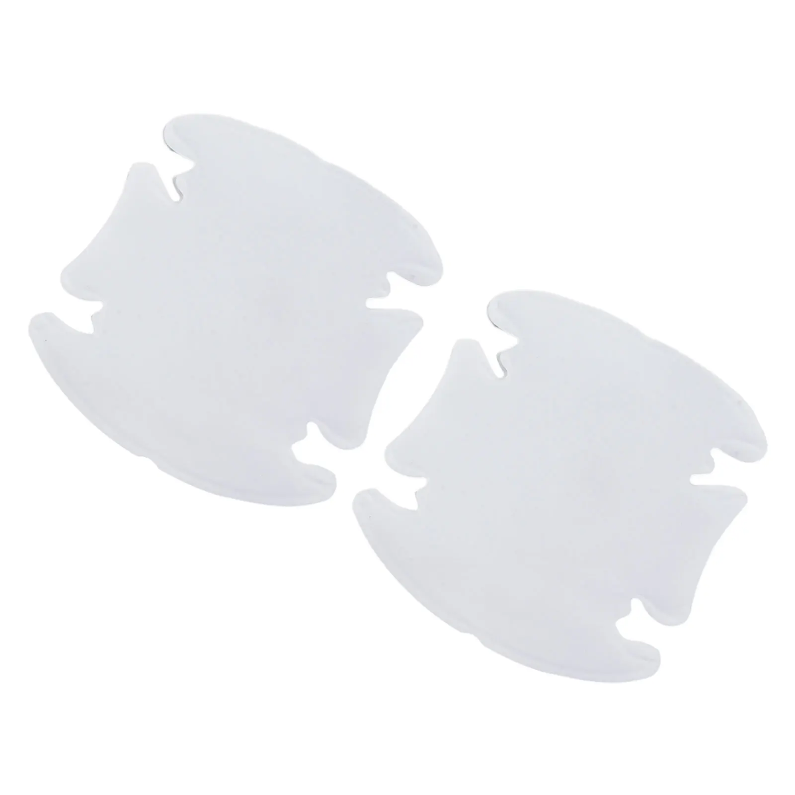 

4x Car Door Handle Invisible Protector Film Transparent Fiber Vinyl Scratch Decal Car Sticker Universal 8.5cm X 9.5cm