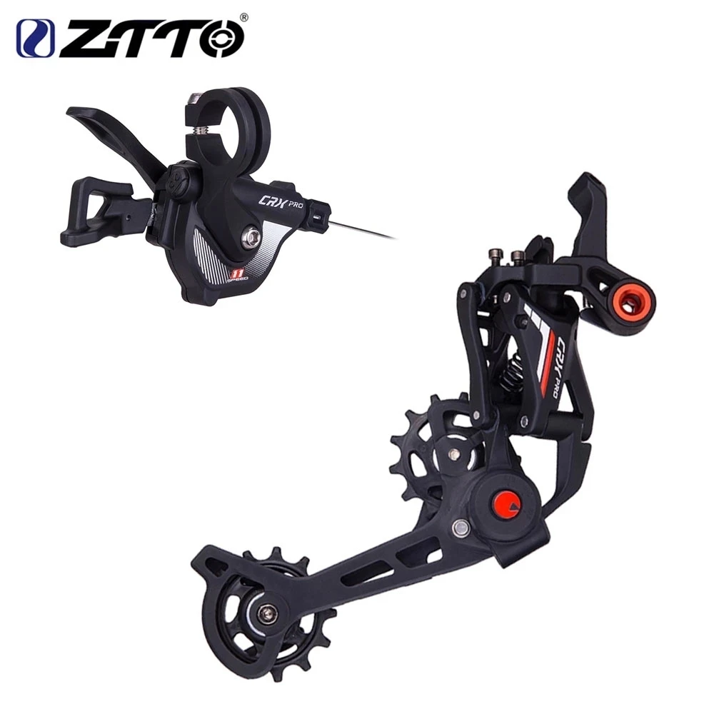 

ZTTO MTB велосипед 11 скоростей Groupset 1X11 CRX PRO рычаг переключения передач, задний переключатель передач, комплект звездочек для горного велосипеда, семейная кассета