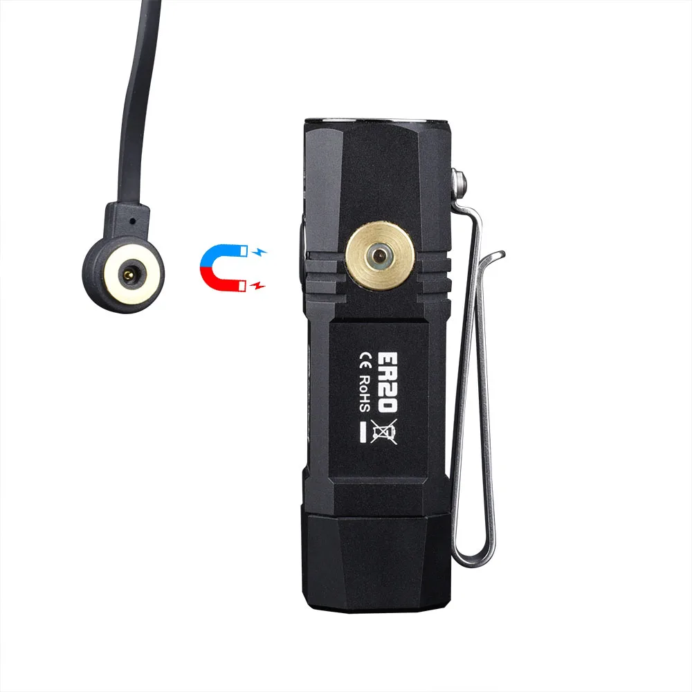 Fitorch ޴ ׳ƽ  , CREE XPL HD  Ʈ LED ġ, ͸ , ER20, 1000 