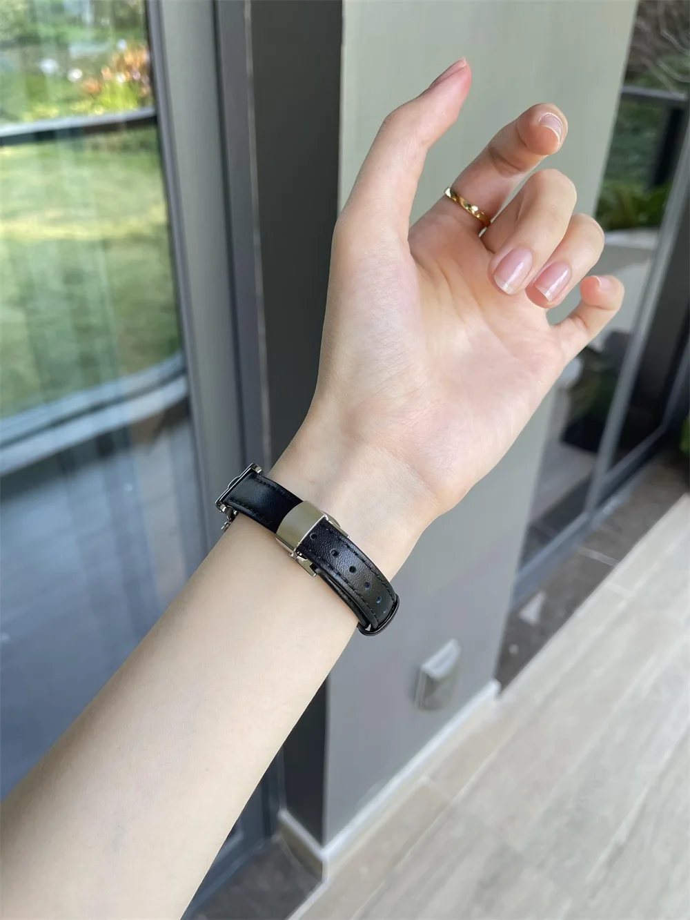 100% Genuine Leather strap for Apple Watch band 49mm 38/40/41/42/45/44 mm Iwatch Series 3 4 5 SE 6 7 8 Ultra Watchband Bracelet
