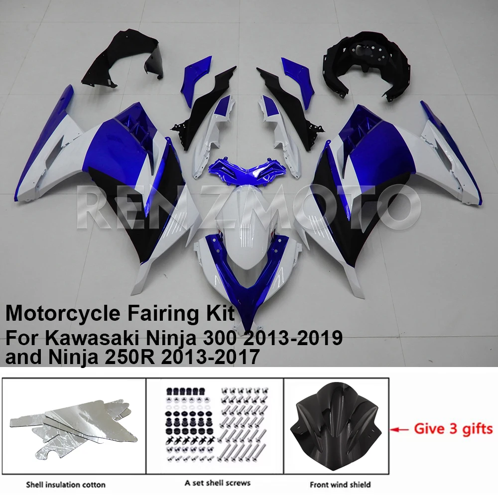 

Обтекатель для Kawasaki Ninja 250R 300 13-19, комплект для мотоцикла, декоративная пластиковая защитная пластина, аксессуары, оболочка