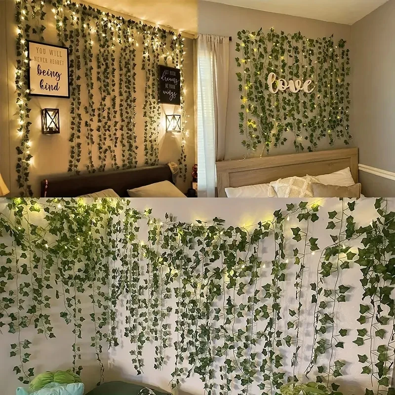 Solar-Powered Waterproof Maple Leaf Fairy Lights - 100 LED, 10M Length for Outdoor Christmas Garden Decoration