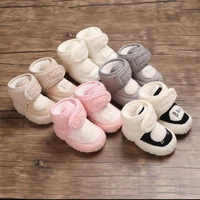 0-18Months Newborn Winter Snow Baby Boots Warm Booties Soft Sole First Walkers Shoes for Baby Infant Shoes Toddler 1