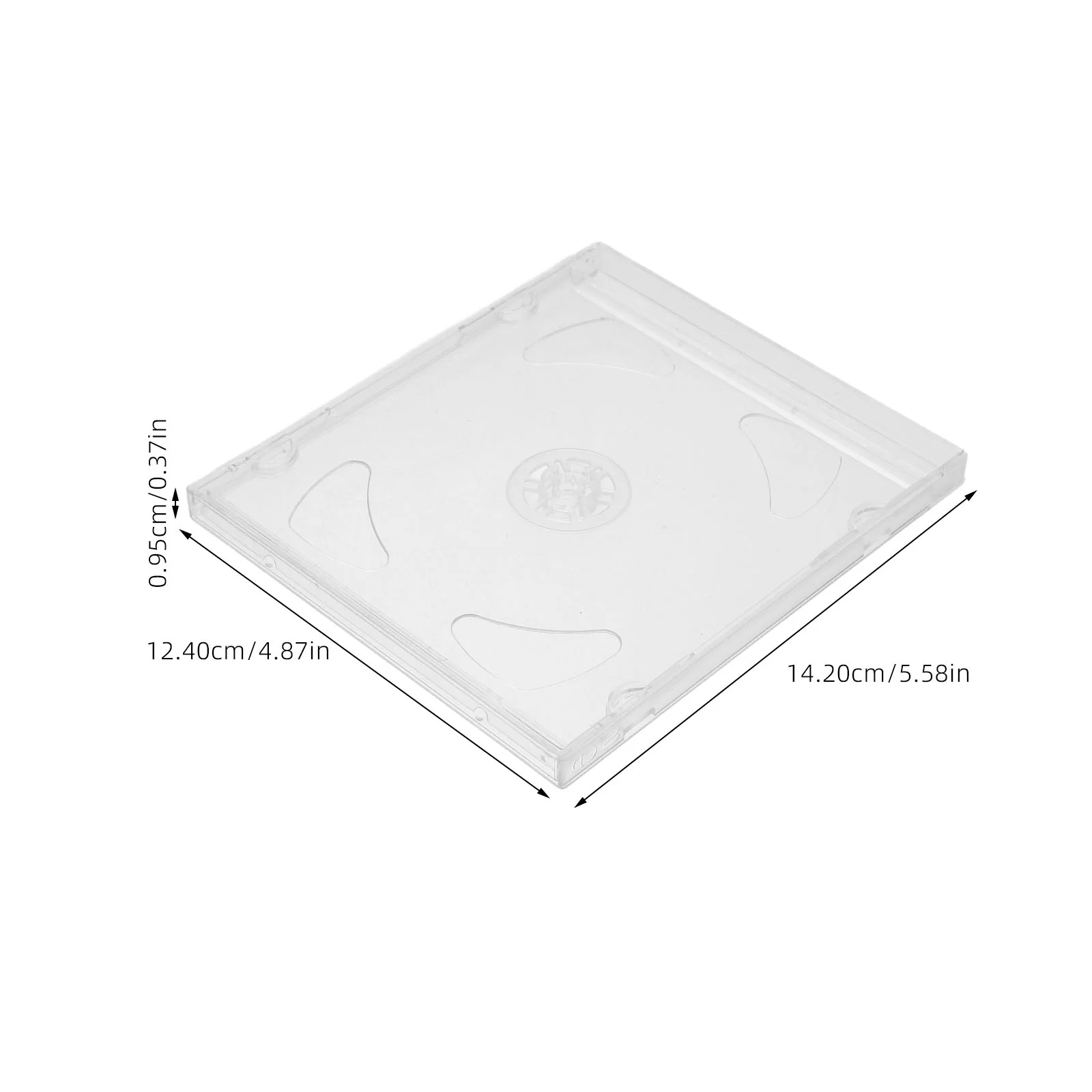 Cases Cd Bags Jewel Boxes Dvd Storage Slim Holders 6 Pcs For Protection Home Office Use