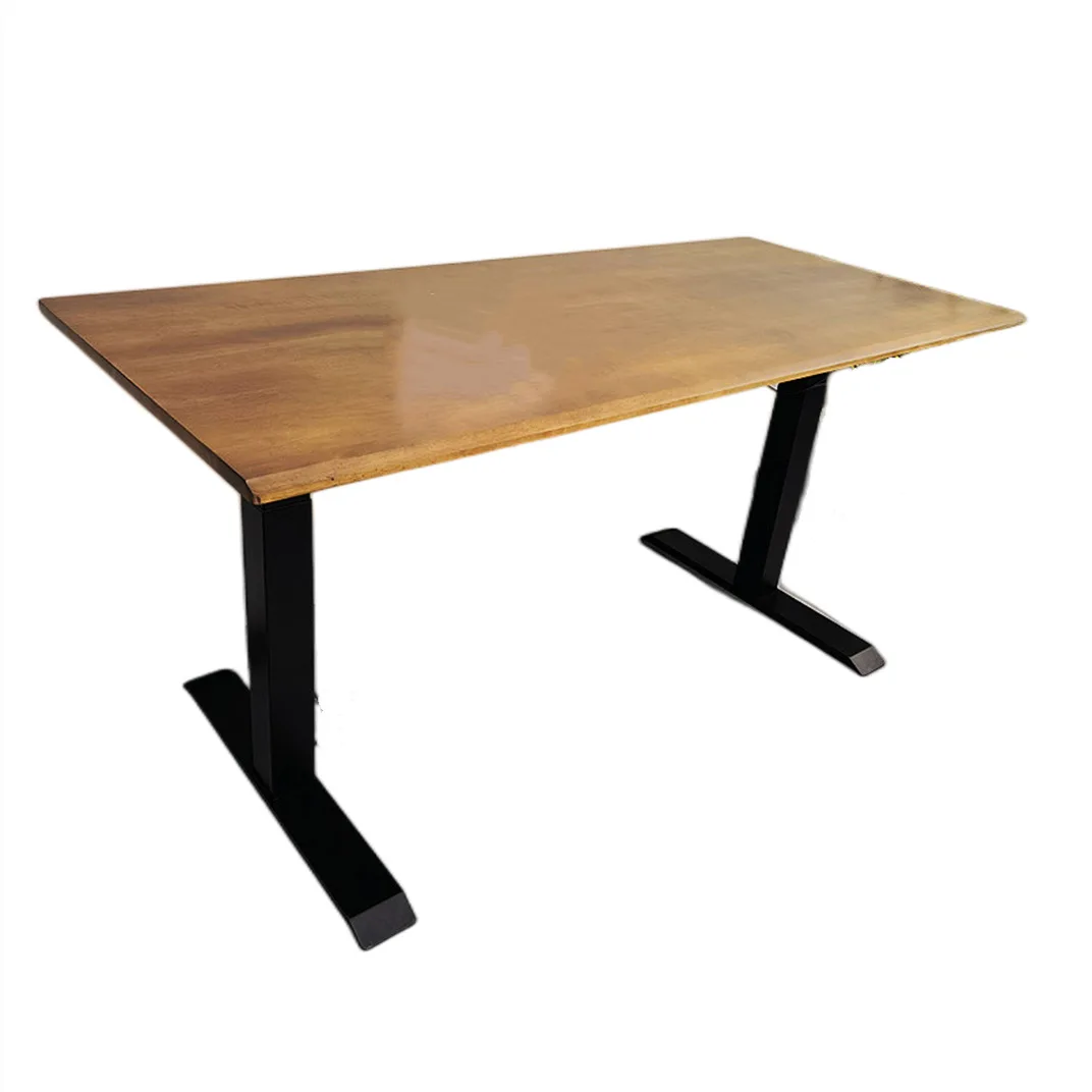 

Интеллектуальный стол из чистого твердого дерева, Электрический подъемный стол, Рабочий стол из резины и дерева, интеллектуальный домашний компьютерный стол с двумя двигателями, научный стол