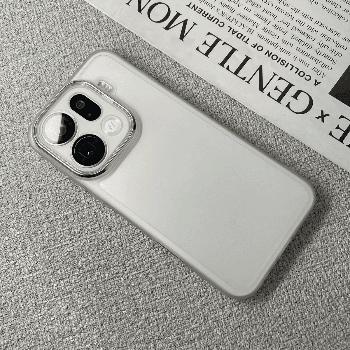 Enhanced Product Title: Premium Magnetic Transparent Shockproof Case with Lens Protection