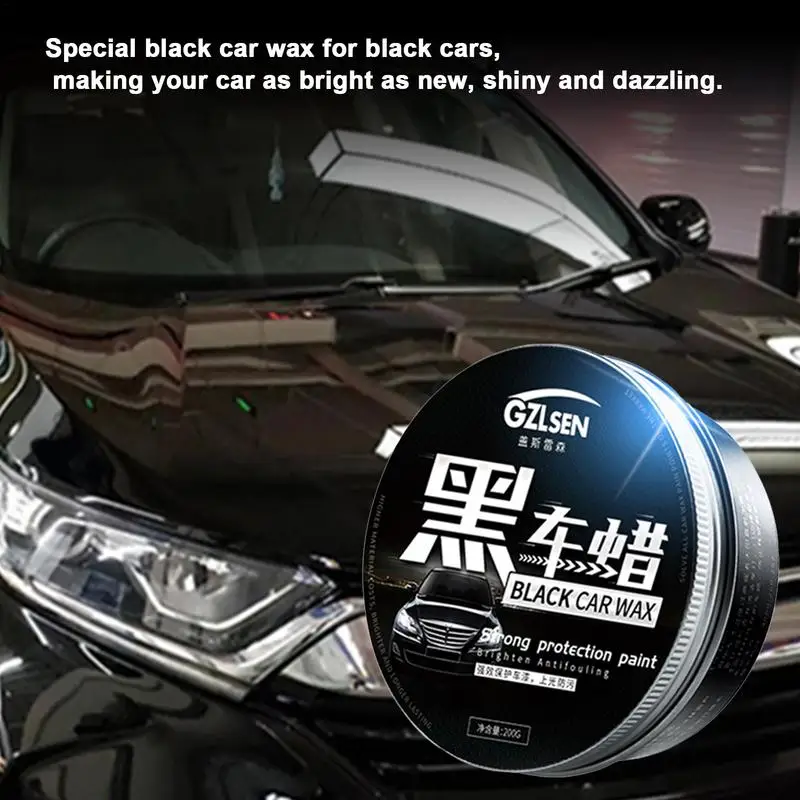 

Car Polish Car Wax Crystal Plating Auto Wax Solid Cleaner For Black Cars Auto Care Cleaner Waxing Repair Scratches Long-Lasting