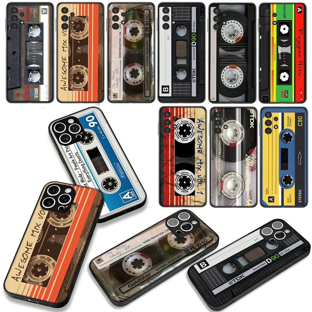 Retro Cassette Tape Phone Cover