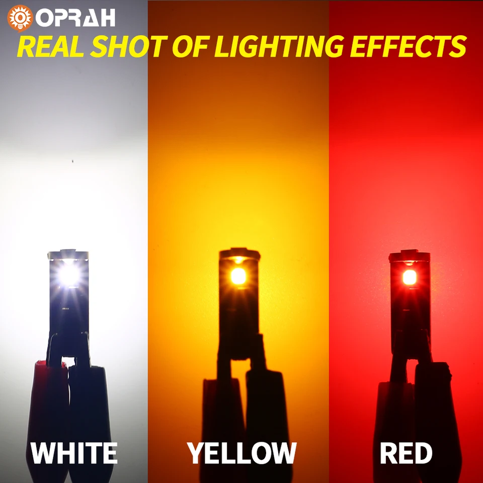 ���ο� T10 W5W LED ���� 6000K ȭ��Ʈ 194 168 ĵ���� 3838 LED Ĩ, �ڵ��� ���׸��� ���� �� �� ��ȣ�� ��¦ ����Ʈ �ڹ�, 10 ��