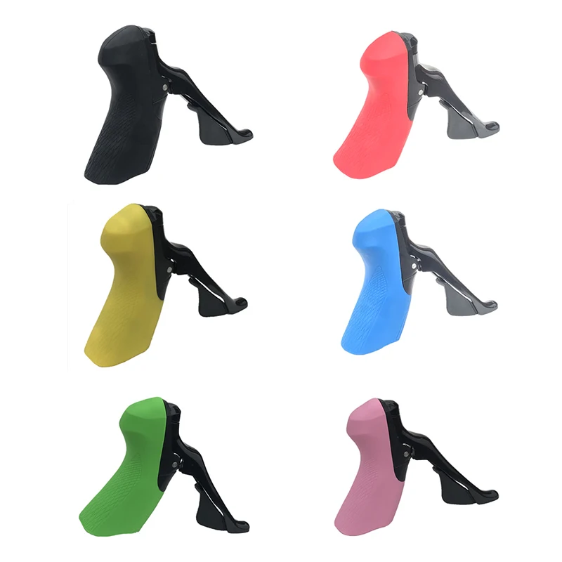 MTB Bicycle Dual Control Lever Bracket Cover Silicone Hand Grip Protector Cycling Accessories SHIMANO 105-R7000UT R8000
