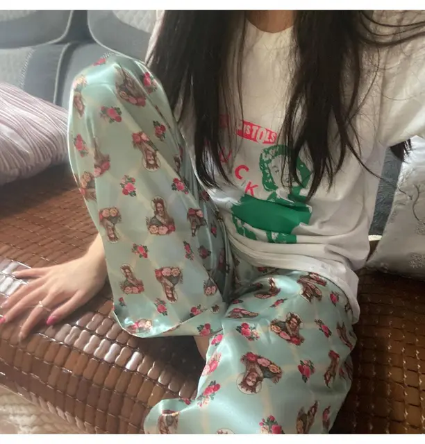 Wide Leg PJ Pyjama Pants 5