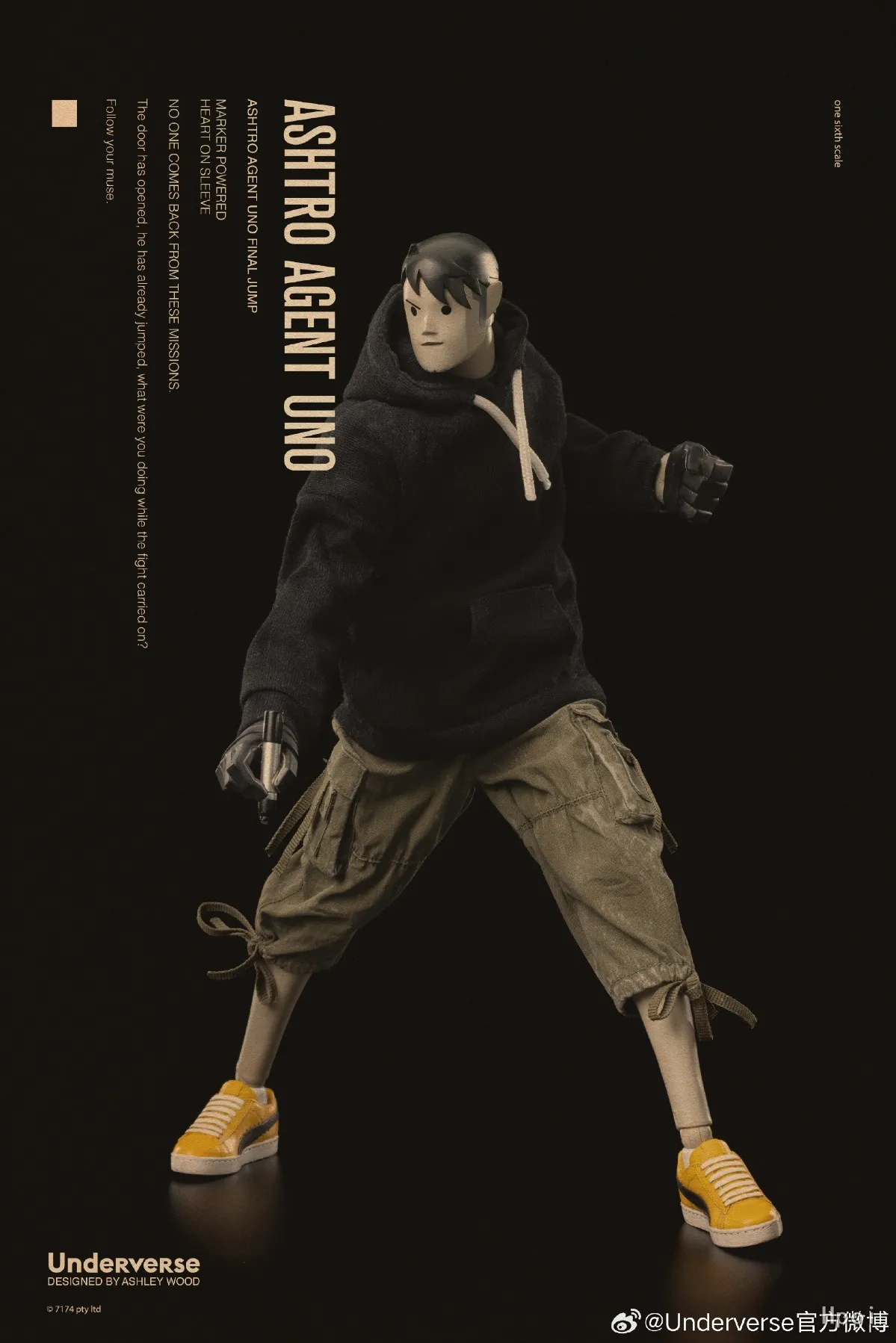 Original】Underverse Ashtro Agent Normal Version&Metallic Color 1