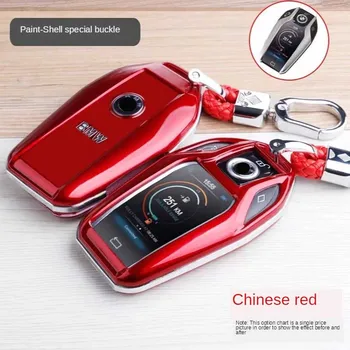 Cover chiate/telecomando per BMW Display 5 7 Serie 730Li 740 630 G12 G30 G31 G32 G02 X5 G07 X6 X7 Portachiavi Accessori di Protezione 5 Cover chiate/telecomando per BMW Display 5 7 Serie 730Li 740 630 G12 G30 G31 G32 G02 X5 G07 X6 X7 Portachiavi Accessori di Protezione - Caso Della Copertura di Chiave dell automobile Per BMW Display 5 7 Serie 730Li 740