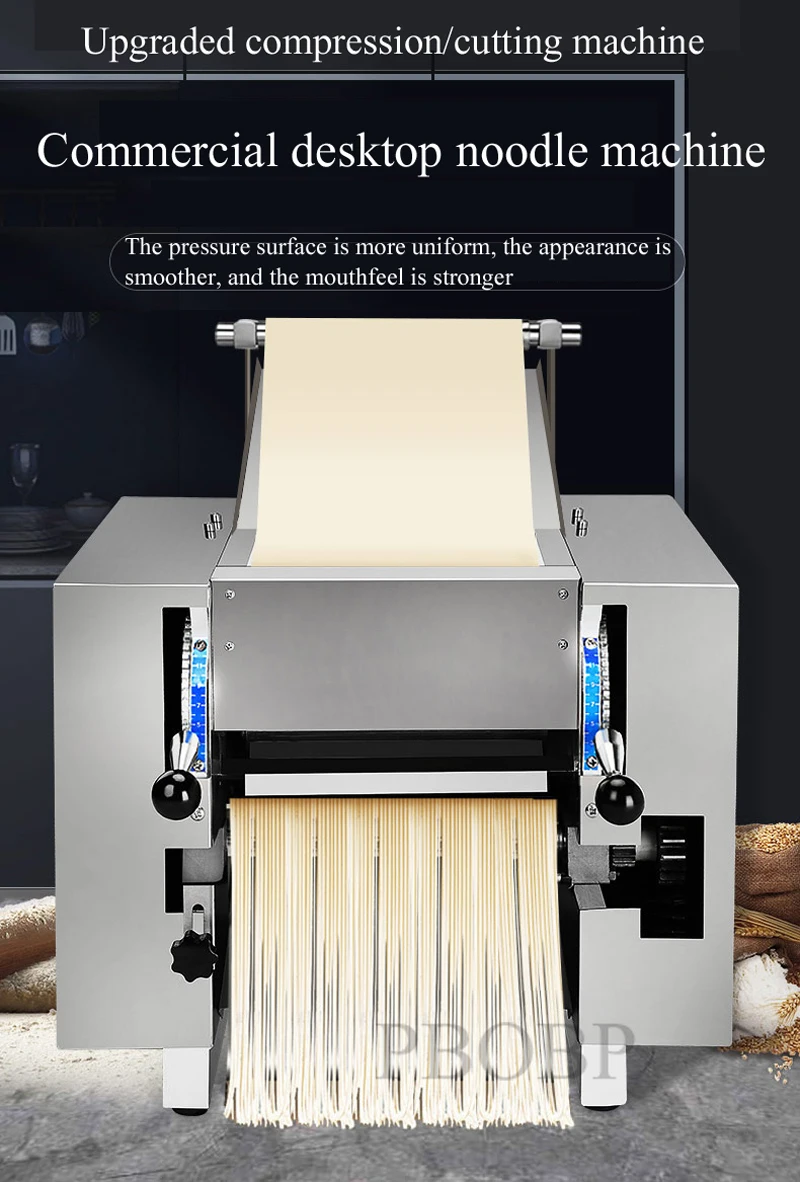 Description Picture 4 of itemPBOBP Electric Pasta Maker Household Noodle Machine For Homemade 2.5mm Noodle Dumpling Wonton Skin Food Processors Kitchenaid