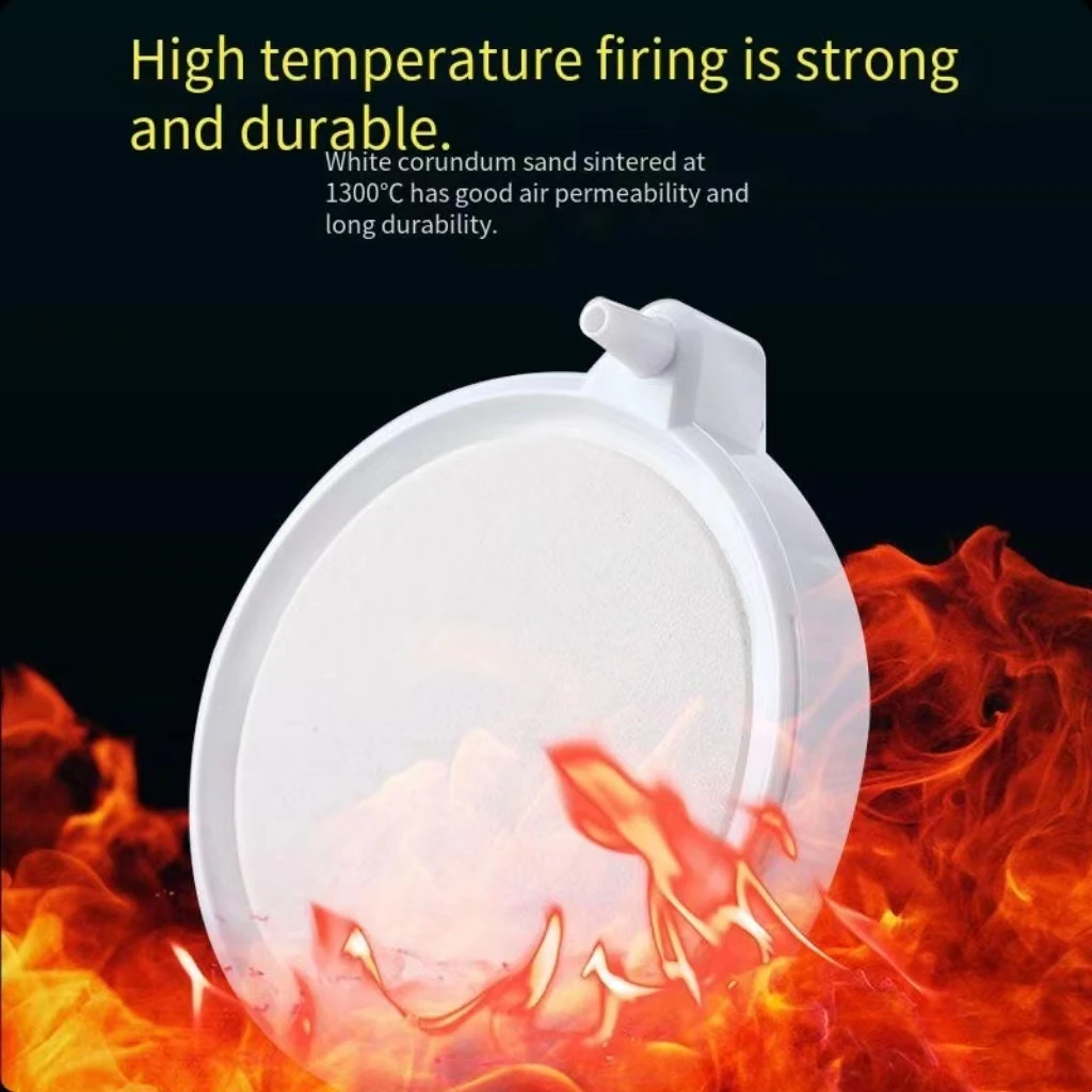 4 ซม.-20.5 ซม.ถังปลาไมครอนถาดฟองเงียบออกซิเจนถาดหิน Aquarium ปั๊ม Aeration Atomized แก๊สแข็งแรงและสนิม 1