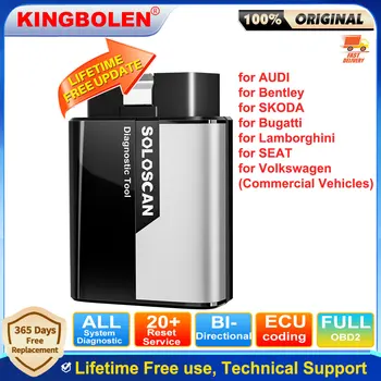 [Senza Abbonamento] Kingbolen Soloscan Strumento Diagnostico Completo Bidirezionale OBD2 per Codifica ECU AUDI/VW/SKODA/SEAT