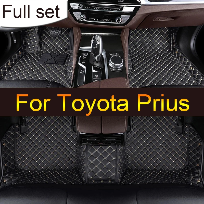 

Car Floor Mats For Toyota Prius 2012 2013 2014 2015 2016 2017 Custom Auto Foot Pads Automobile Carpet Cover Interior Accessories