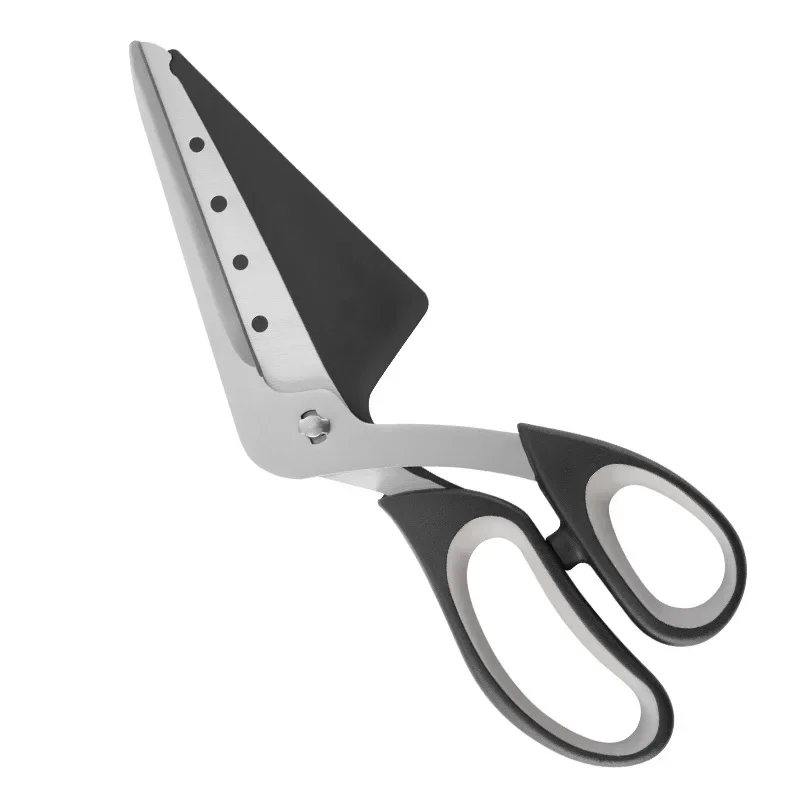 Pizza Scissors Ultra Sharp Detachable Pizza Cutter for Kitchen Tool 27cm Non Slip Handle Shovel